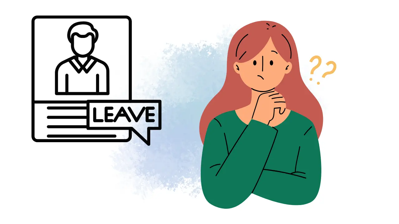 悩む人のイラスト